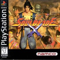 Soul Blade PAL Playstation PAL box art